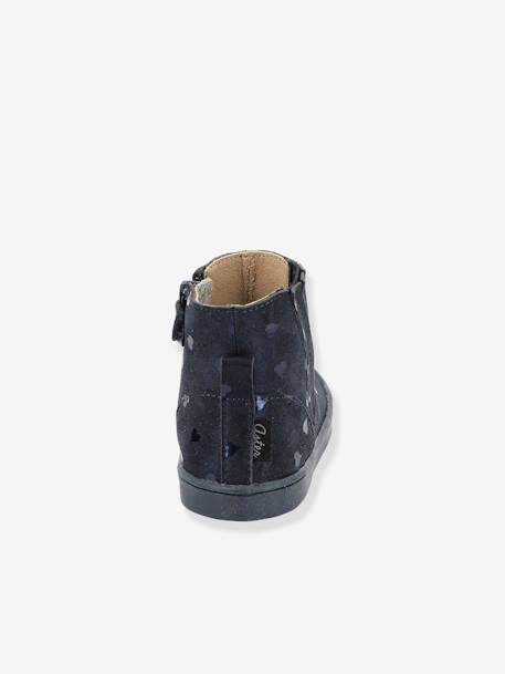 Botines de piel Welsea ASTER® azul marino+negro 