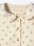 Blusa de gasa de algodón con detalles de volantes y motivos estampados, para niña AMARILLO OSCURO LISO+AZUL MEDIO LISO+AZUL OSCURO ESTAMPADO+BLANCO MEDIO ESTAMPADO 