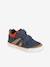Zapatillas de caña alta con cierre autoadherente, para niño AZUL OSCURO LISO+MARRON MEDIO LISO+NEGRO OSCURO LISO 