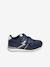 Zapatillas con tiras autoadherentes estilo running, para niña AZUL OSCURO LISO CON MOTIVOS+BLANCO CLARO LISO CON MOTIVOS+ROJO OSCURO LISO 