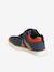 Zapatillas de caña alta con cierre autoadherente, para niño AZUL OSCURO LISO+MARRON MEDIO LISO+NEGRO OSCURO LISO 