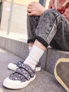 Calzado-Calzado niña (23-38)-Zapatillas-Zapatillas e tela con pieza autoadherente, para niña