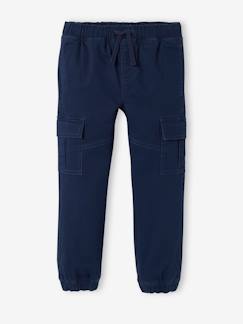 Niño-Pantalones-Pantalón cargo fácil de vestir para niño