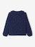 Blusa de gasa de algodón con detalles de volantes y motivos estampados, para niña AMARILLO OSCURO LISO+AZUL MEDIO LISO+AZUL OSCURO ESTAMPADO+BLANCO MEDIO ESTAMPADO 