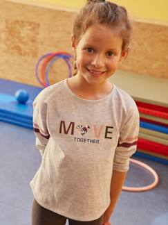 Niña-Ropa deportiva-Camiseta deportiva "Move together", niña