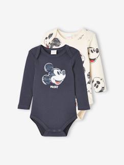 Bebé-Bodies-Lote de 2 bodies para bebé Disney® Mickey