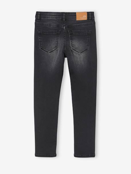 Vaqueros slim MorphologiK 'waterless' para niña, con ancho de caderas ESTÁNDAR AZUL OSCURO LAVADO+AZUL OSCURO LISO+GRIS OSCURO LISO+NEGRO OSCURO LISO 