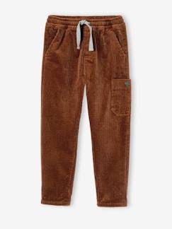 Niño-Pantalones-Pantalón de pana sin cierre, para niño.