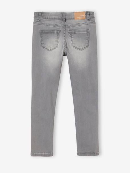 Vaqueros slim MorphologiK 'waterless' para niña, con ancho de caderas DELGADO AZUL OSCURO LAVADO+AZUL OSCURO LISO+GRIS OSCURO LISO+NEGRO OSCURO LISO 