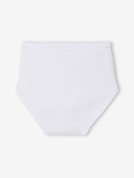 Pack de 5 cubrepañales 100% algodón para bebé BLANCO CLARO BICOLOR/MULTICOLO 