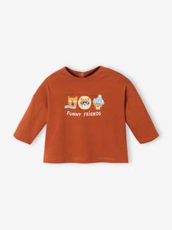 Bebé-Camisetas-Camiseta de 3 animales, para bebé