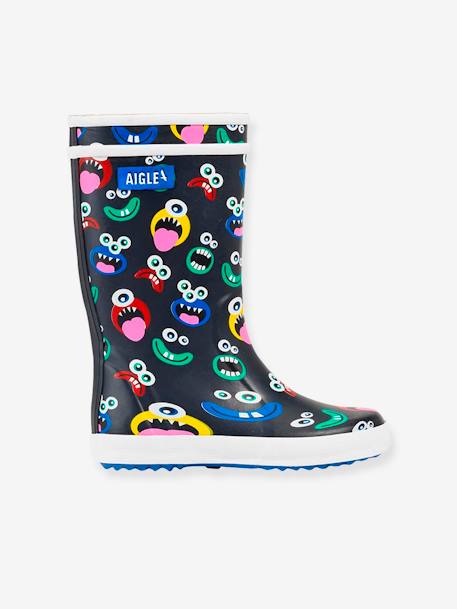 Botas de agua Lolly Pop Play AIGLE® azul+rosa+tinta 