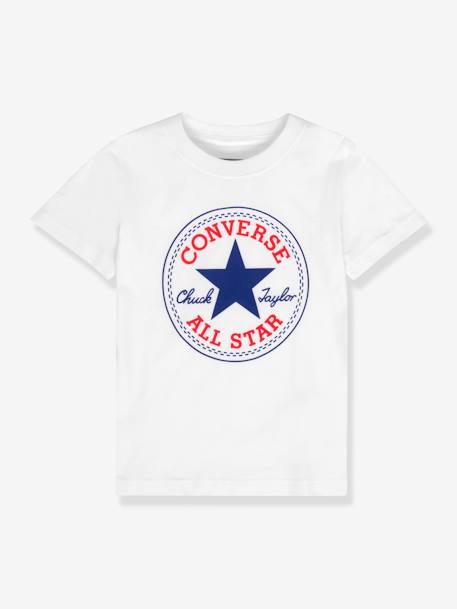Camiseta infantil Chuck Patch CONVERSE blanco 