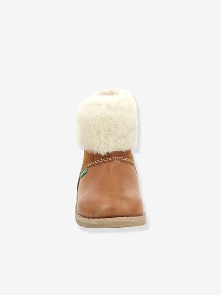 Botines Nonofur KICKERS® Primeros Pasos, bebé caramelo 