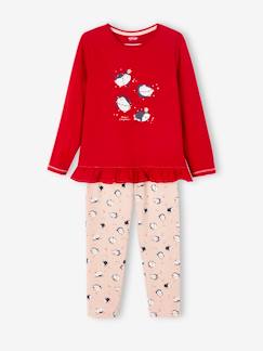 Niña-Pijama de Navidad Pingüinos, niña