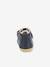 Botines de piel para bebé Sabio KICKERS® primeros pasos AZUL OSCURO LISO+BEIGE MEDIO LISO+tinta 