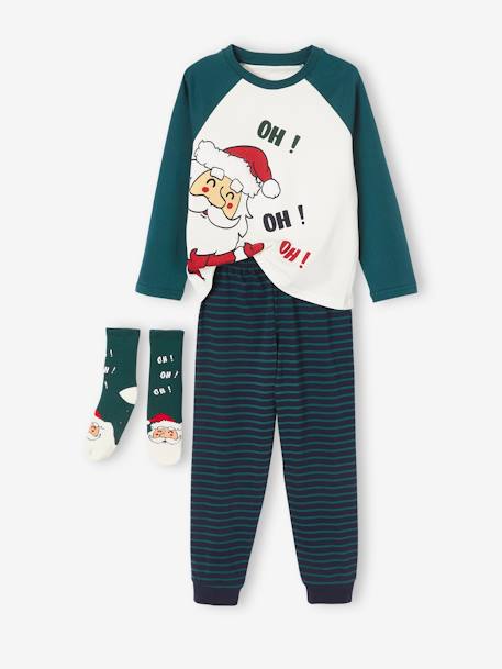 Estuche de Navidad pijama + calcetines, niño  