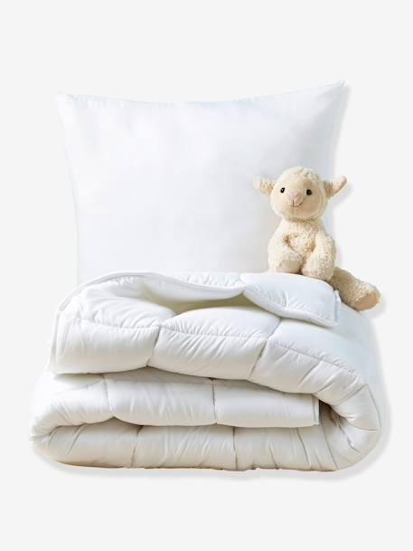 Almohadas de algodón de algodón orgánico Blanco 