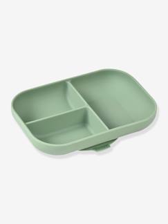 Puericultura-Comida-Vajillas y cubiertos, cofres para alimentos-Plato con compartimentos BEABA