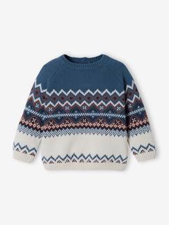 Bebé-Sudaderas, jerséis y chaquetas de punto-Jersey jacquard para bebé