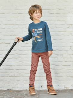 -Pantalón slim MorphologiK "waterless" para niño, con ancho de caderas estándar