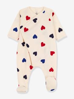 Bebé-Pijamas-Pelele para bebé de corazones de algodón PETIT BATEAU