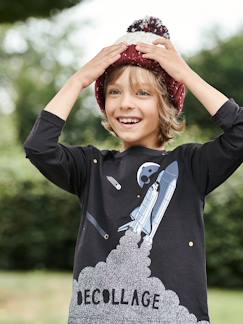 Niño-Accesorios-Sombreros, gorras-Gorro de punto trenzado, para niño