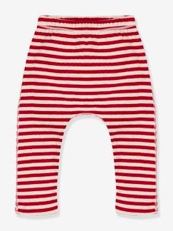 -Pantalón a rayas de tejido túbico para bebé - PETIT BATEAU