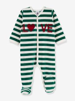 Bebé-Pijamas-Pelele de terciopelo para bebé - PETIT BATEAU