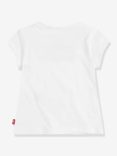 Camiseta batwing LEVI'S blanco+rosa 