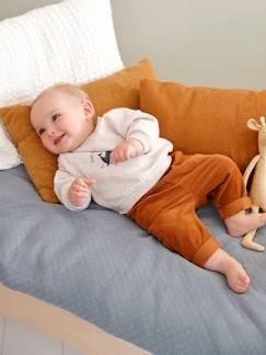Bebé-Conjuntos-Conjunto pantalón de pana + jersey para bebé recién nacido