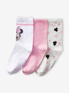 Niña-Lote de 3 pares de calcetines Disney® Minnie