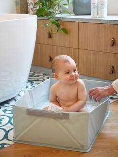 Puericultura- Cuidado del bebé-Accesorios baño bebé-Bañera plegable Pop Up Cameleo BEABA