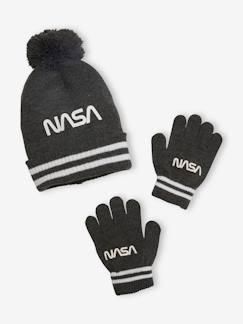 Niño-Accesorios-Gorros, bufandas, guantes-Conjunto gorro + manoplas NASA®