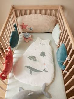 Preparar la llegada del Bebé - Dormir-Protector de cama / protector de parque modular Bajo el Océano