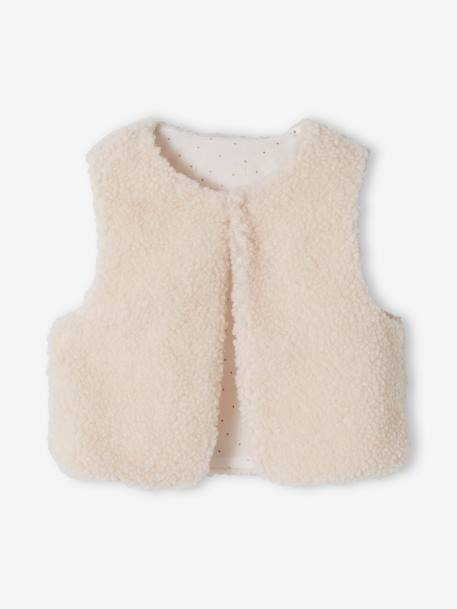 Conjunto de 3 prendas para bebé niña: vestido + chaleco + cinta del pelo  