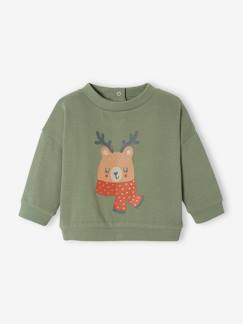 Bebé-Sudaderas, jerséis y chaquetas de punto-Sudaderas-Sudadera de Navidad para bebé