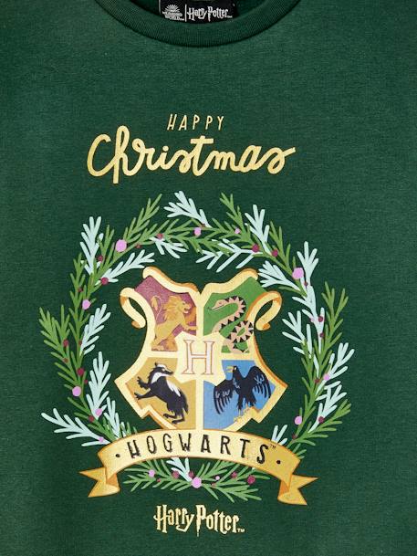 Sudadera Navidad Harry Potter® VERDE OSCURO LISO CON MOTIVOS 