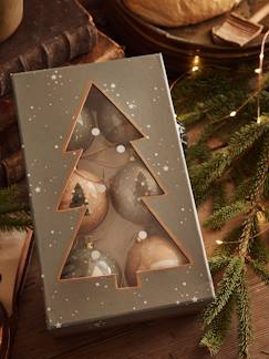 Textil Hogar y Decoración-Decoración-Pequeña decoración-Lote de 6 bolas de Navidad Cuentos del bosque