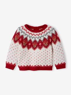 Bebé-Conjuntos-Jersey de Navidad para bebé