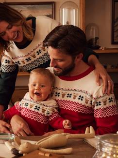 Ecorresponsables-Ropa Premamá-Jersey jacquard adulto especial Navidad cápsula familia