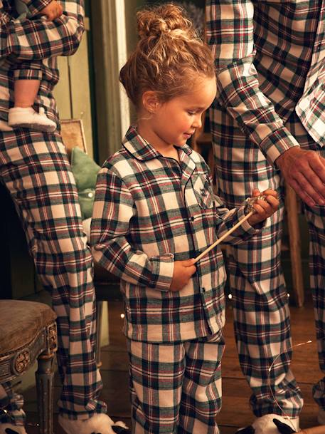 Pijama infantil especial Navidad de franela  