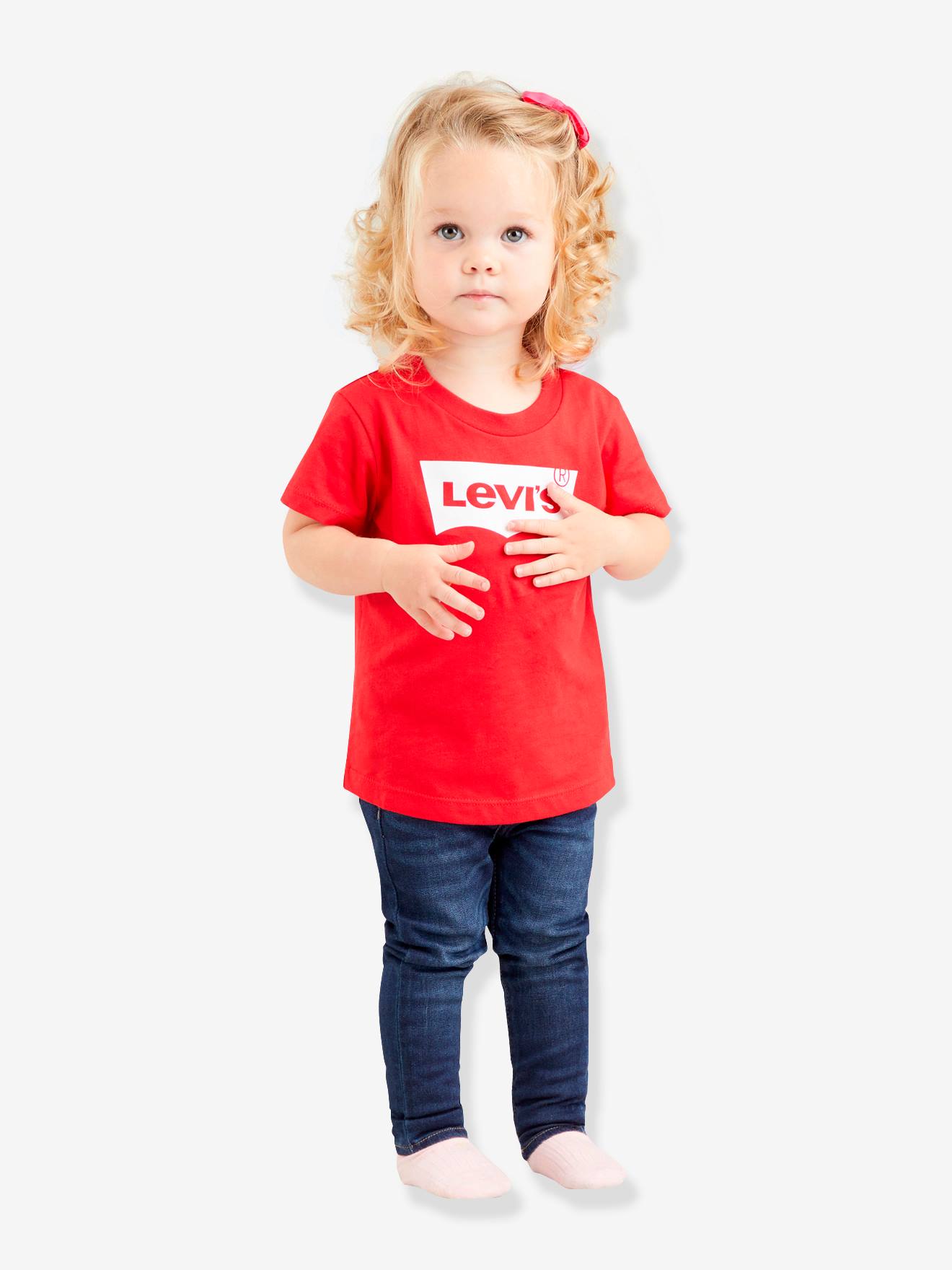 Camiseta Batwing Levi's, bebé azul marino -