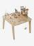 Mesa de actividades de madera «Los amigos del bosque» FSC® verde 