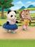 La niña Panda, su bici y su remolque - SYLVANIAN FAMILIES blanco 