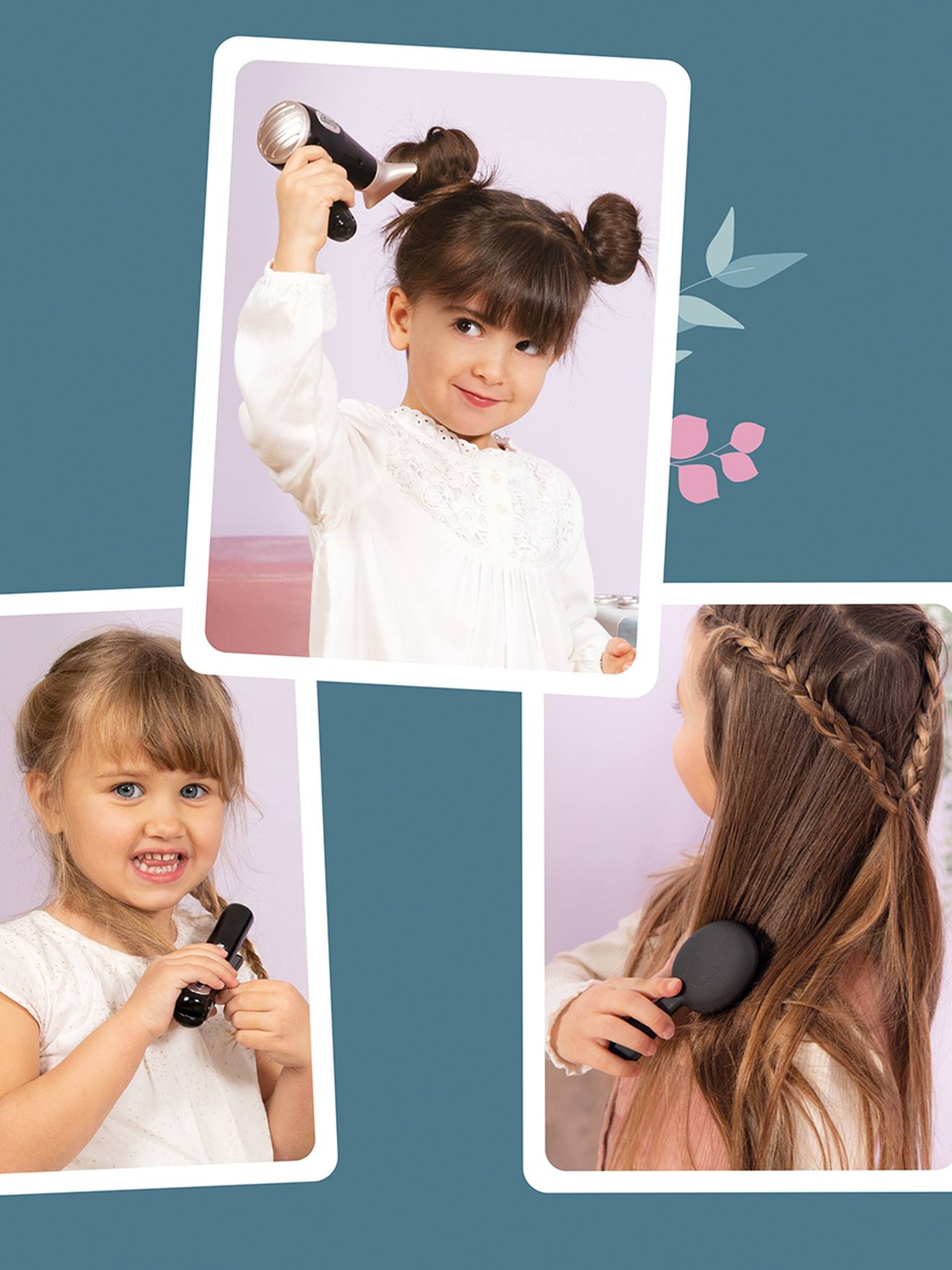 Smoby Maleta De Belleza My Beauty Vanity – Set De Peluquería, Manicura Y Maquillaje Con 13 Accesorios Para Niños De 3 Años En Adelante
