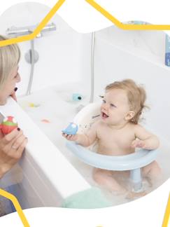 Puericultura- Cuidado del bebé-Accesorios baño bebé-Sillón de baño plegable BADABULLE Mapache