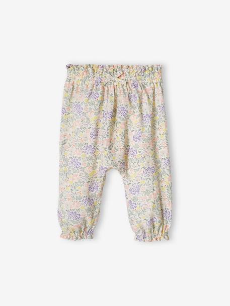 Bebé-Pantalón vaporoso estampado para bebé