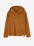 Jersey con capucha para niño azul+ocre 