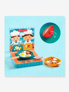 Juguetes-Juegos de imitación-Cocinitas y accesorios de cocinas-Cocina «Cook & Scratch» DJECO